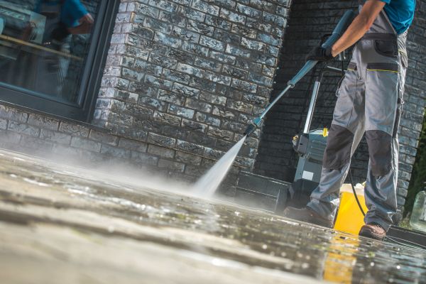 Storefront Pressure Washing in Carlisle